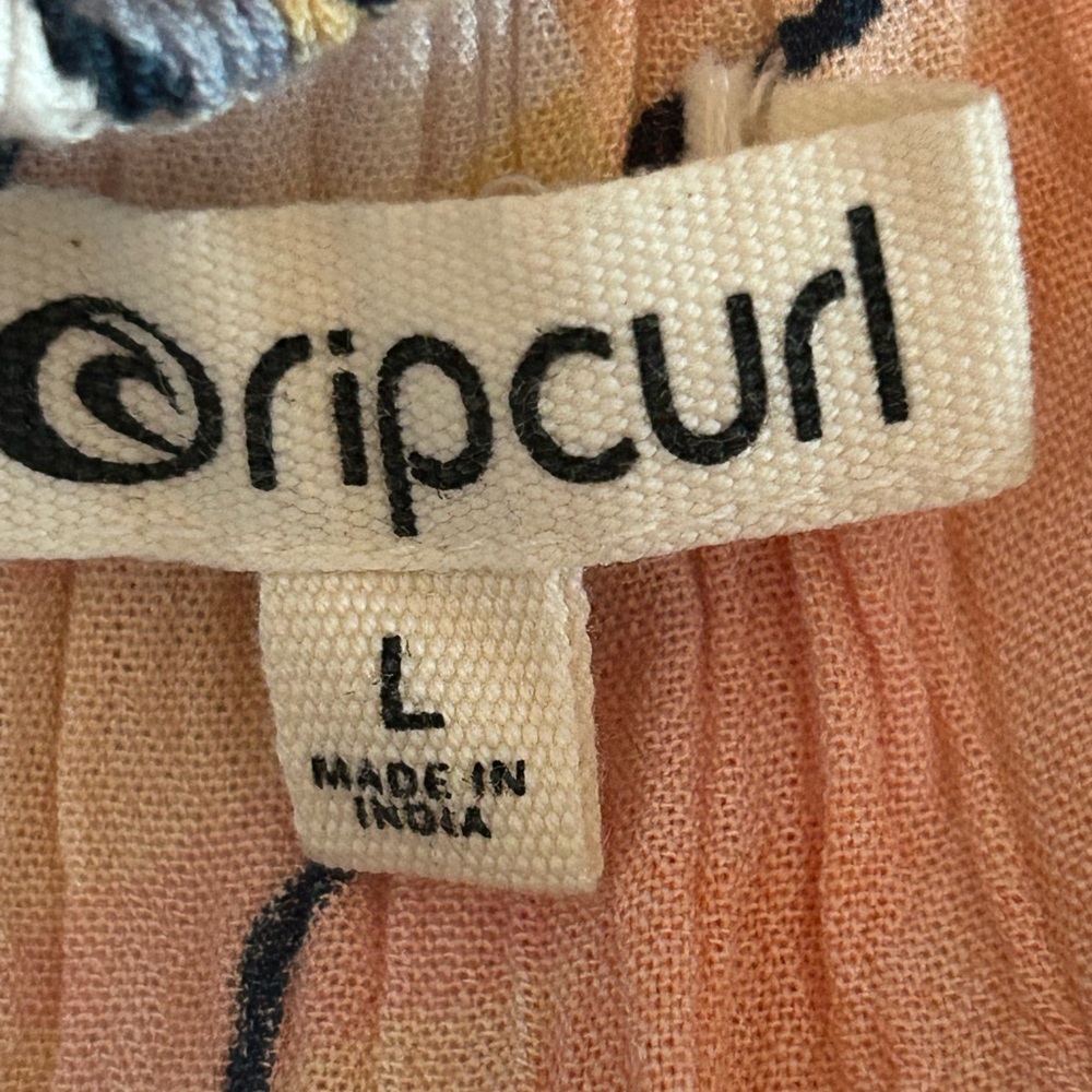 Rip Curl Vibrant Floral peek a boo back Maxi Dress - Picture 10 of 12